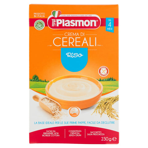 Plasmon ( 5526 ) PLASMON (HEINZ ITALIA) PLASMON CEREALI CR RISO 200G Original italienisch
