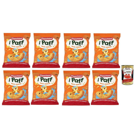 Plasmon Kekse, Zwieback & Chips Plasmon snack Mais e Miglio 8x 15 g Kekse, Zwieback & Chips italienisch Original 8001040422922
