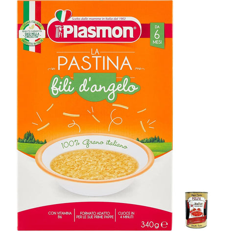 Plasmon Fili d'Angelo Pastina Infanzia Svezzamento Dai 6 Mesi 340 Grammi 12x Original italienisch Pasta