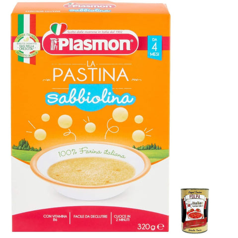 Plasmon Pastina Sabbiolina da 4 mesi 12x320g Original italienisch Pasta