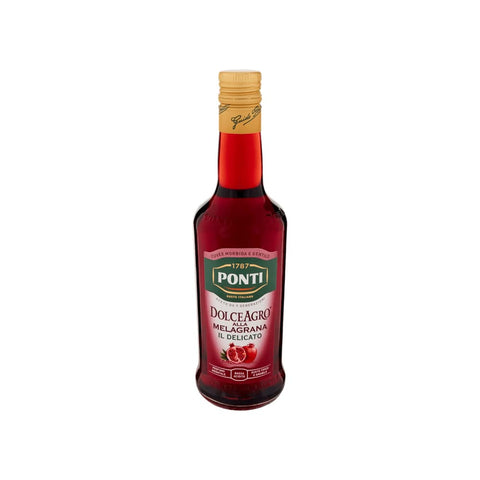 Ponti Essig Ponti Aceto Dolce Agro Melagrana Granatapfelessig 500 ml Essig bittersüß BESCHÄDIGTES ETIKETT 8001010105909