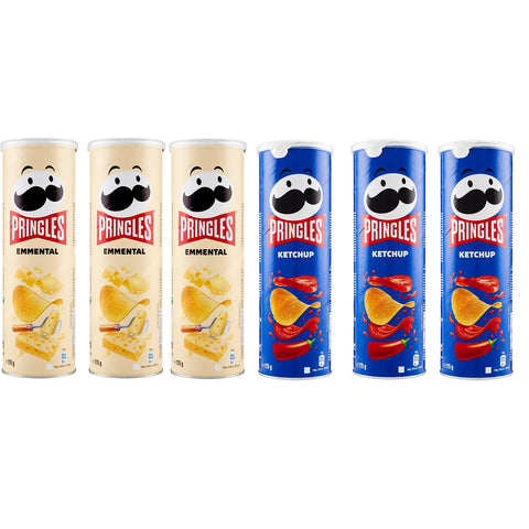 Pringles Testpaket Ketchup 3x Original italienisch Sauce