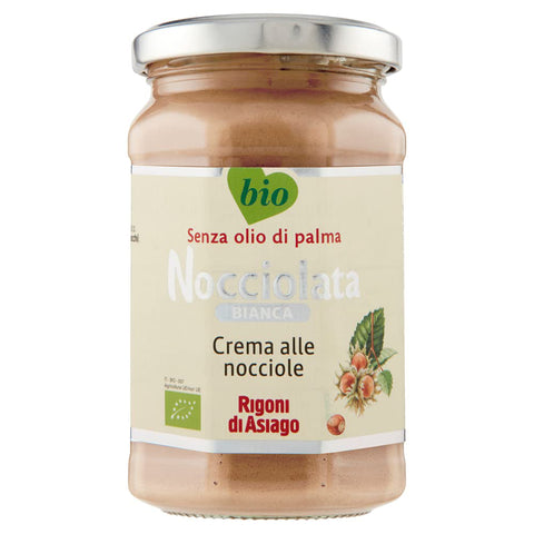 Rigoni di Asiago BIO White Nocciolata schokolade 270 g Brotaufstrich Schokoladenaufstrich italienisch Original