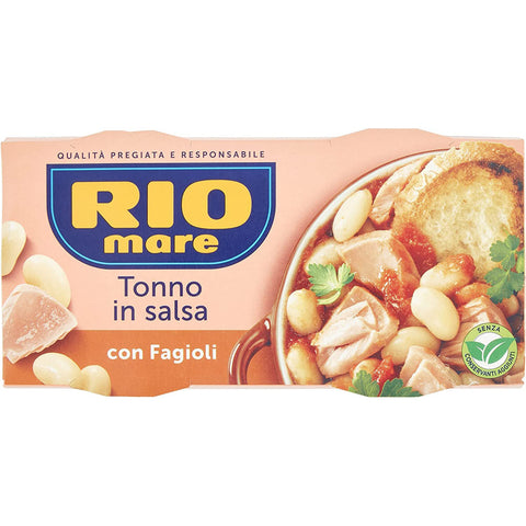 Rio Mare 6 Rio Mare tonno e fagioli fertiggerichte Thunfisch und Bohnen Instant food 160 g italienisch Original