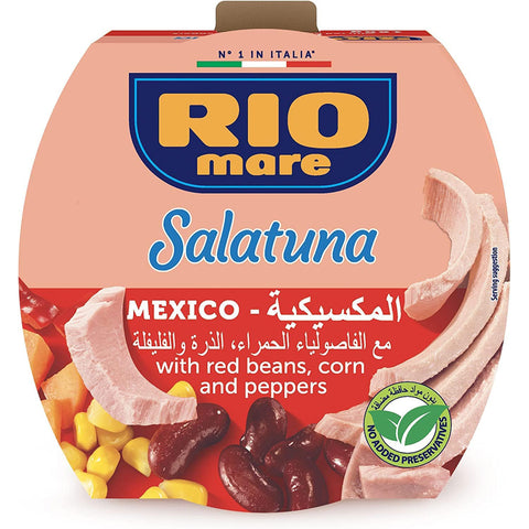 Rio Mare Tonno Insalatissime Messicana Thunfisch rote Bohnen, Mais & Paprika 6x Original italienisch