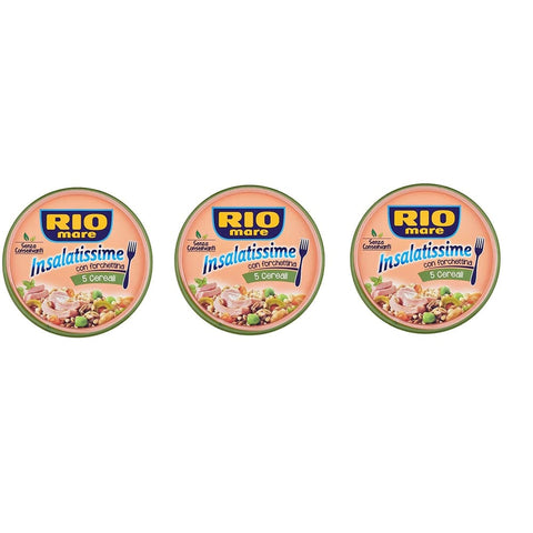 Rio Mare Nudelgerichte Rio Mare Insalatissime tonnoe e 5 cereali Thunfisch mit 5 Getreide 220 g Nudelgerichte italienisch Original 8004030830165