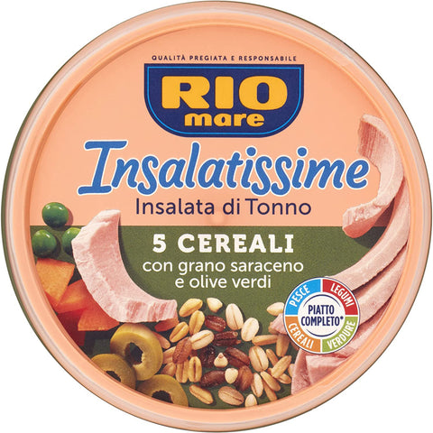 Rio mare Insalatissime tonno e 5 cereali Thunfisch mit 5 Getreide 220 g 6x italienisch Original Müsli