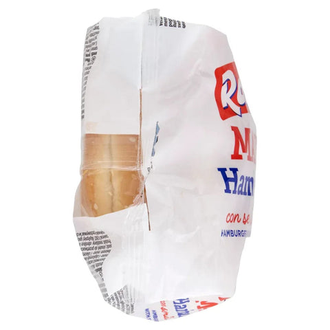 Roberto Brot & Backwaren Roberto Maxi Hamburger Brötchen mit Sesam – Perfekt für saftige Burger & Sandwiches, 7x300gr + Italian Gourmet polpa 8003490036308