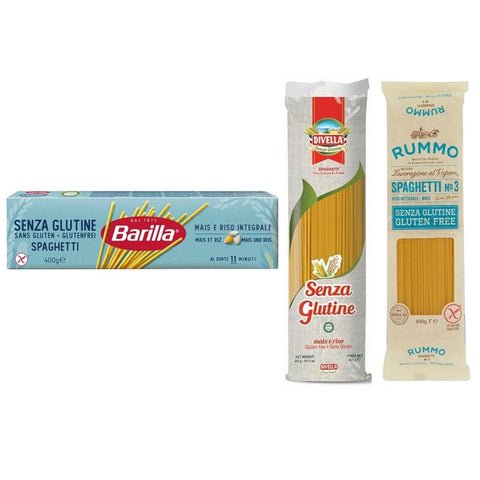 Rummo 39er Pack Testpaket Pasta Spaghetti Rummo Barilla Divella Senza Glutine Glutenfreie Nudeln Pasta 400g italienisch Original