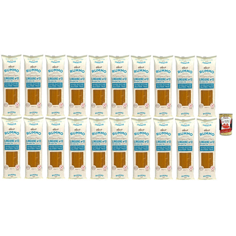 Rummo Pasta Nudeln Glutenfreie Linguine, Bronze Gezeichnete gluteinfrei 20x400g Original italienisch