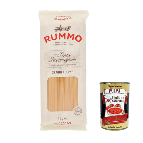 Rummo Spaghetti N. 3 Hartweizengrieß Pasta Nudeln Packung 12x 1Kg italienisch Original