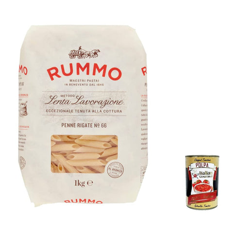 Rummo Nudeln & Pasta Rummo Penne Rigate N. 66 Hartweizengrieß Pasta Italienische Nudeln 1 Kg Packung Nudeln & Pasta italienisch Original 8008343230667