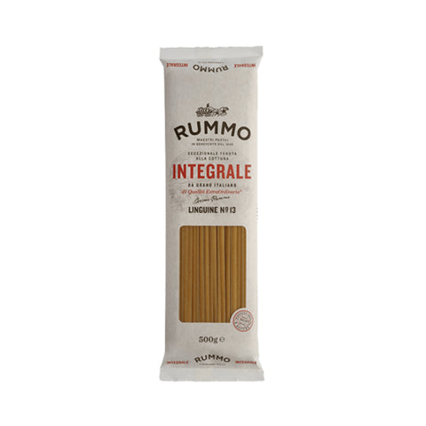 Rummo Pasta Integrale Linguine N. 13, Vollkornnudeln Nudeln Vollkorn Italienische Pasta 10x500g Original italienisch Sauce