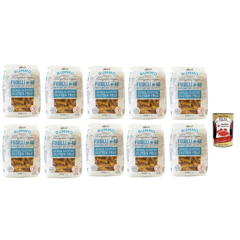 Rummo Pasta Fusilli N 48 senza Glutine, gluten free, 100% italienische Pasta nudeln glutenfrei 400 g italienisch Original