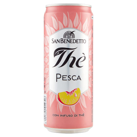 San Benedetto Eistee Pfirsch The' Pesca tea the erfrischend 48x330ml Original italienisch Getränk