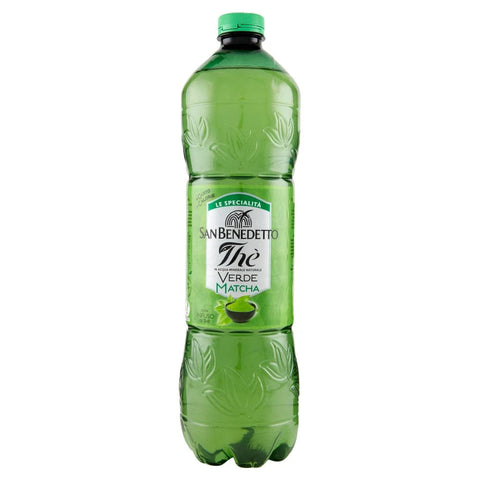 San Benedetto Das grüne Alkoholfreies Matcha Grüntee Getränk 6x1,5l Original italienisch