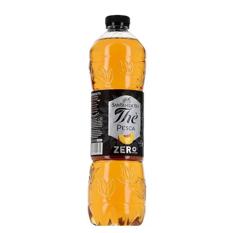 San Benedetto Eistee San Benedetto Zero Eistee The' Pfirsich PET 1,5L ohne Zucker tea erfrischend 12x Original italienisch 8001620005330
