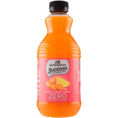 San Benedetto Succoso ACE PET ohne zucker 90 cl Fruchtsaft saft Fruchtsäfte italienisch Original