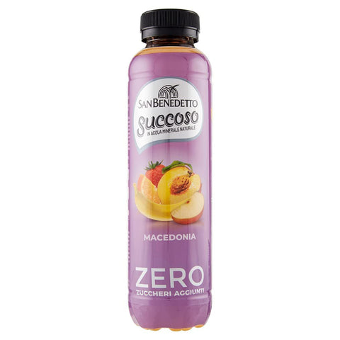 San Benedetto Succoso zero Macedonia PET flasche ohne zucker 40cl ACE Fruchtsaft saft 24x Original italienisch