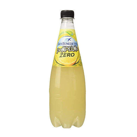 San Benedetto Pompelmo Zero PET ohne Zucker italienische erfrischende Grapefruit ohne Zucker 6x0,75l Original italienisch Getränk
