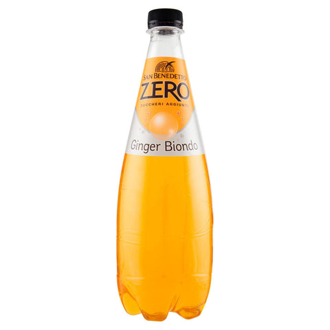 San Benedetto Ginger biondo zero PET Ingwer bitter erfrischend Aperitiv-Aperif ohne Alkohol 1.5 Lt 6x italienisch Original Limonade