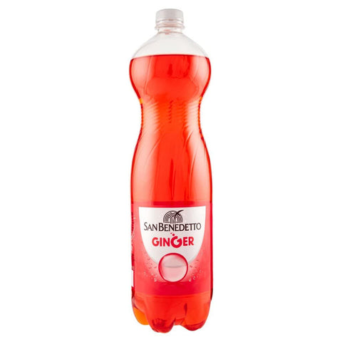 San Benedetto GINGER PET LT. 1, 6F 5x Original italienisch Getränk