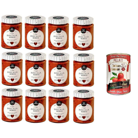 San Cassiano CASCINA SAN CASSIANO Sugo alla norma 12x 290 gr italienisch Original