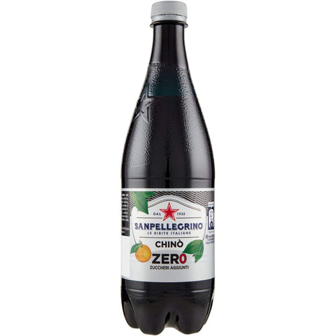 San Pellegrino Chinotto zero PET ohne zucker Limonade bitterorange 12x0,75l Original italienisch Getränk