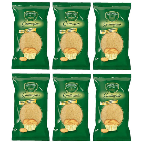SANSEPOLCRO Pane Grattuggiato Semmelbrösel Ideal zum Knusprigen Panieren 750g Beutel 6x Original italienisch