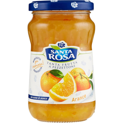 Santa Rosa Orangen Marmelade Konfitüre Brotaufstriche aus Italien 350 g 6x Original italienisch