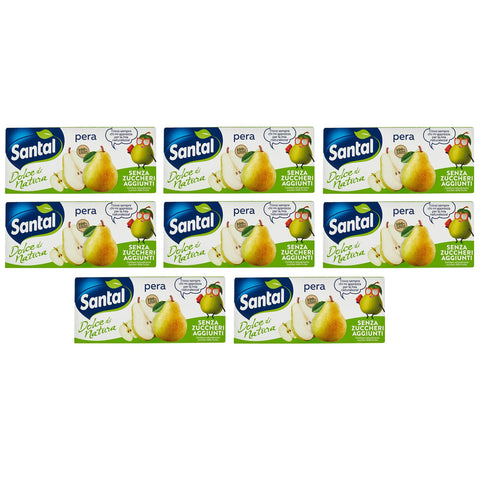 Santal Parmalat Santal Succo di Frutta Pera Dolce di Natura Zero Zuccheri Aggiunti Birnen Fruchtsaft Null Zuckerzusatz 3x200ml italienisch Original
