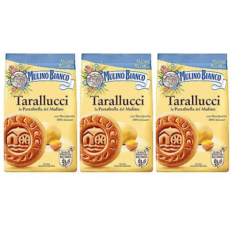 Mulino Bianco Tarallucci Mürbegebäck aus Italien 350g x 3 Pakete Original italienisch