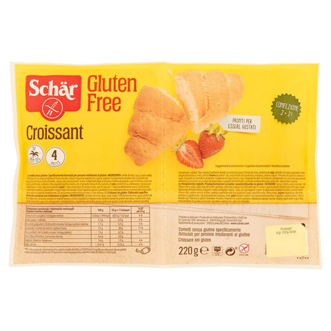 Schär Abgepackte Gebäckstücke Schär Croissant glutenfrei 4x55g Original italienisch 8008698027974