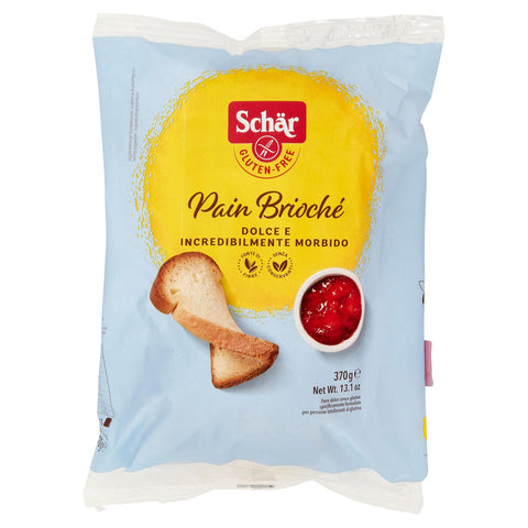 Schar Pain Brioché Pane Dolce senza Glutine Glutenfreies süßes Brot 3x 370g italienisch Original