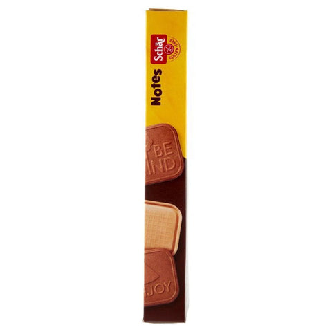 Schar Knabberartikel Schar 12x SCHÄR Notes, Glutenfreier Kekse mit cremige Füllung mit Milchschokolade 81 g + Itlaian gourmet polpa 400 g italienisch Original 8008698040966