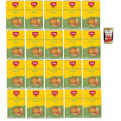 Schar SCHÄR Senza Glutine Capelli d'angelo Glutenfrei Pasta mit 20% Hirse gluten free pasta 20x 250g italienisch Original