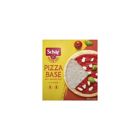 Schär Pizza Base glutenfrei 300 g, 8er Pack Pizzateig italienisch Original