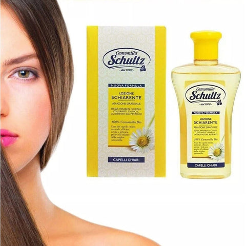 Schultz Shampoos 3x Schultz lozione schiarente camomilla Aufhellende Kamillenlotion 200ml SONDERANGEBOT 8004395096800