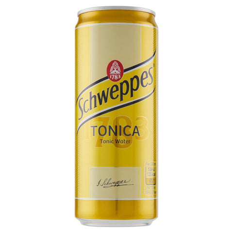Schweppes tonica getönten Tonic Wasser Italian Dose 33cl erfrischend soft drink 24x Original italienisch
