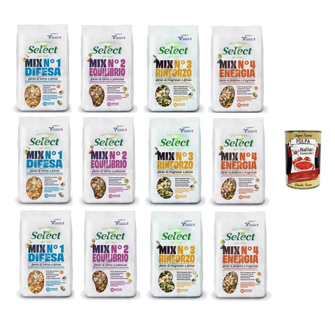 Select Koch- & Backzutaten Select Testpaket MIX 1 2 3 4 Quelle für Phosphor, Magnesium, Eisen, Kalium, Kupfer Koch- & Backzutaten italienisch Original 8006280130262