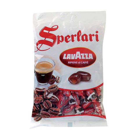Sperlari Lavazza Bonbons mit Kaffee gefüllt Geschmack italien 175g Beutel 12x Original italienisch