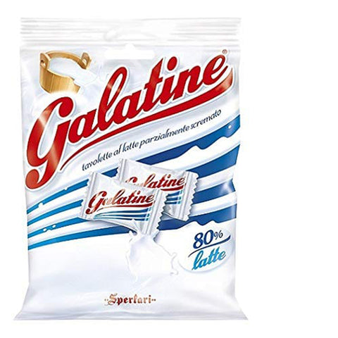 Sperlari Süßigkeiten Galatine mit Milch Geschmack italien Bonbon Lollies 125 g Original italienisch