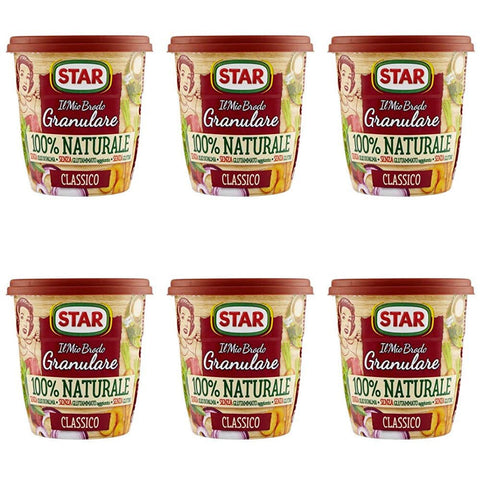 Star Brühe & Fond Star brodo granulare classico granulierte Brühe klassisch 150 g 6x italienisch Original 80024361