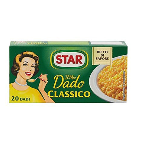 Star classico dado brodo Suppenwürfel Brühe klassisch reich an Geschmack 20 pz italienisch Original
