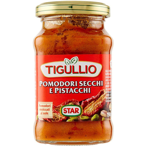 Star Tigullio GranPesto Pomodori Secchi e Pistacchi Pesto getrocknete Tomaten und Pistazien Soße Sauce 190 g 3x italienisch Original