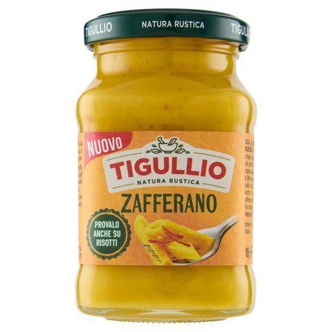 Star Pesto Tigullio Pesto Zafferano 12x190g – Cremige Sauce mit Safran, ohne Gluten – Italienischer Geschmack für Pasta & mehr