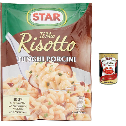 Star Risotto cremoso Funghi Porcini cremiges Reis Steinpilze 100% Fertiggerichte 10x175g Original italienisch