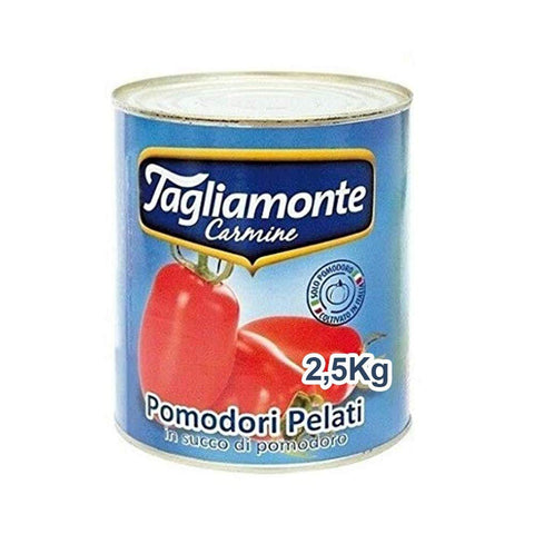 Tagliamonte Pomodori geschälte Tomaten sauce aus Italien 100% Italienische Tomaten 3x2,5kg Original italienisch