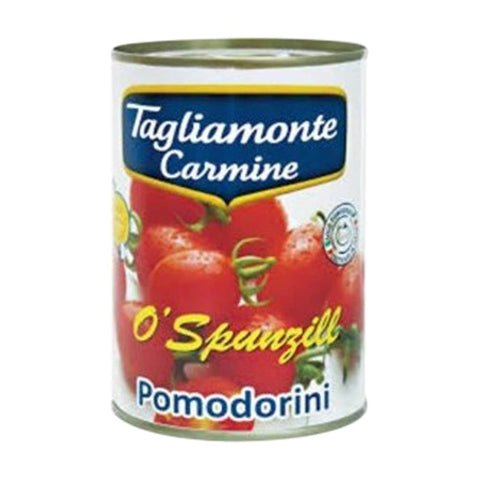 Tagliamonte Gemüse Tagliamonte Pomodorini Kirschtomaten sauce aus 100% Italienische Tomaten dose 400 g 24x italienisch Original Pastasauce 8056732511156