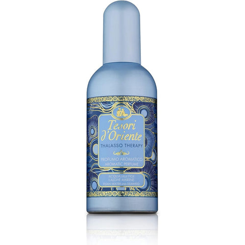 Tesori d'oriente Eau de Parfum Tesori d'oriente Thalasso Therapy Aromatic Perfume frischer und lebendiger Duft 3x 100 ml italienisch Original 8008970050393